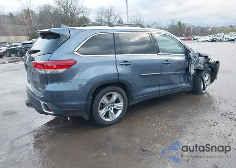 2019 Toyota Highlander Limited from USA, damaged, VIN 5TDDZRFH0KS732251